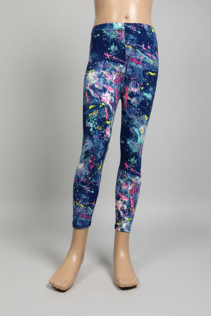 Pomo design full length soft, stretchy leggings