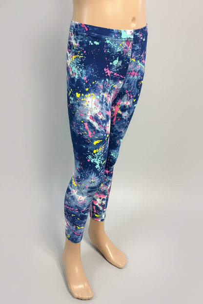 Pomo design full length soft, stretchy leggings