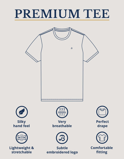 White Premium Everyday Tee