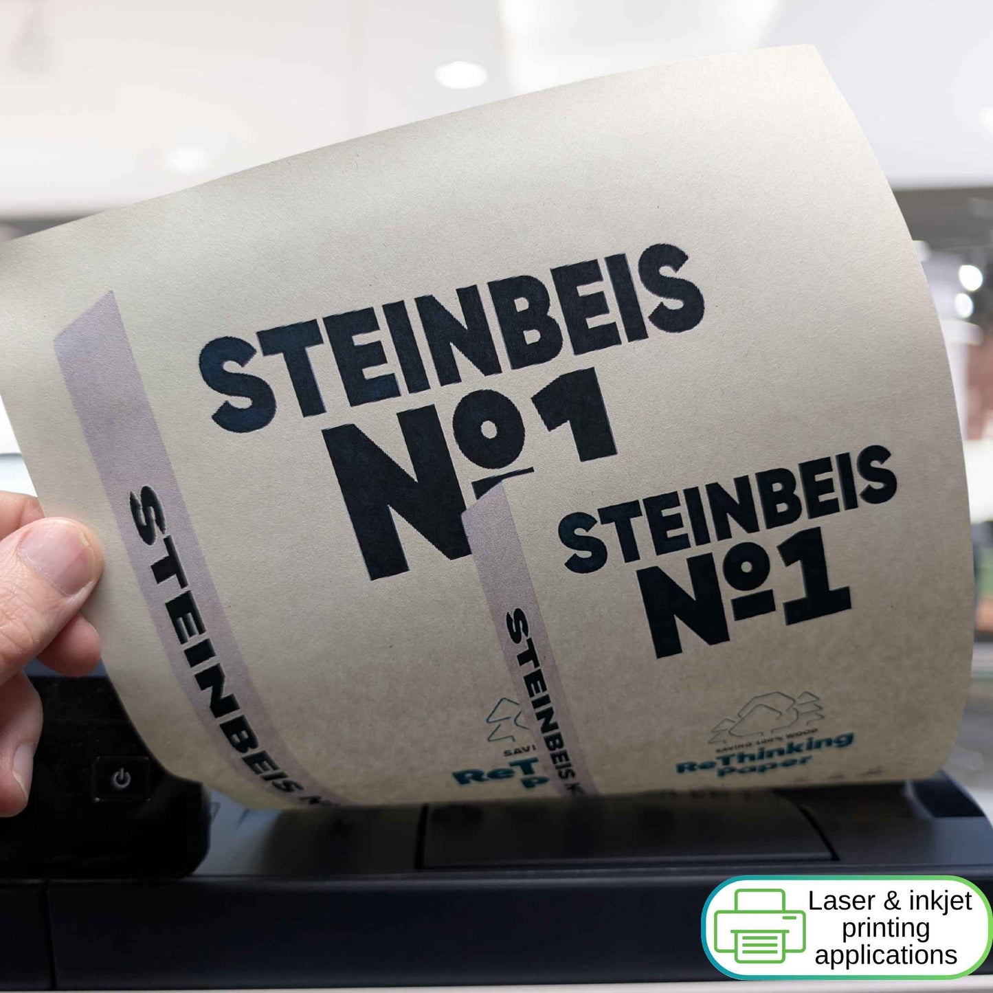 Steinbeis Classic №1 A4 Printer Paper 100% Recycled 80 gsm Natural White