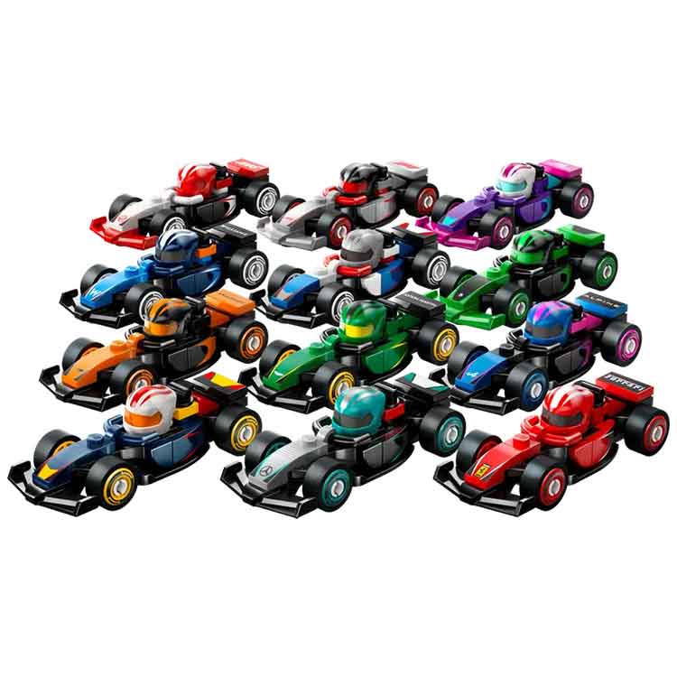 LEGO 71049 F1 Collectible Race Cars