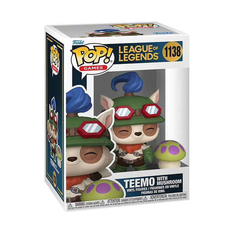 Funko League of Legends POP! & Buddy Games Vinyl Figure Teemo With Shroom