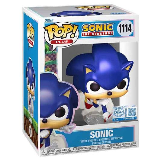 Funko Pop Plus: Sonic - Sonic (Pearlescent)