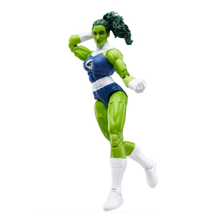 Fantastic Four Retro Marvel Legends She-Hulk 6-Inch Action Figure