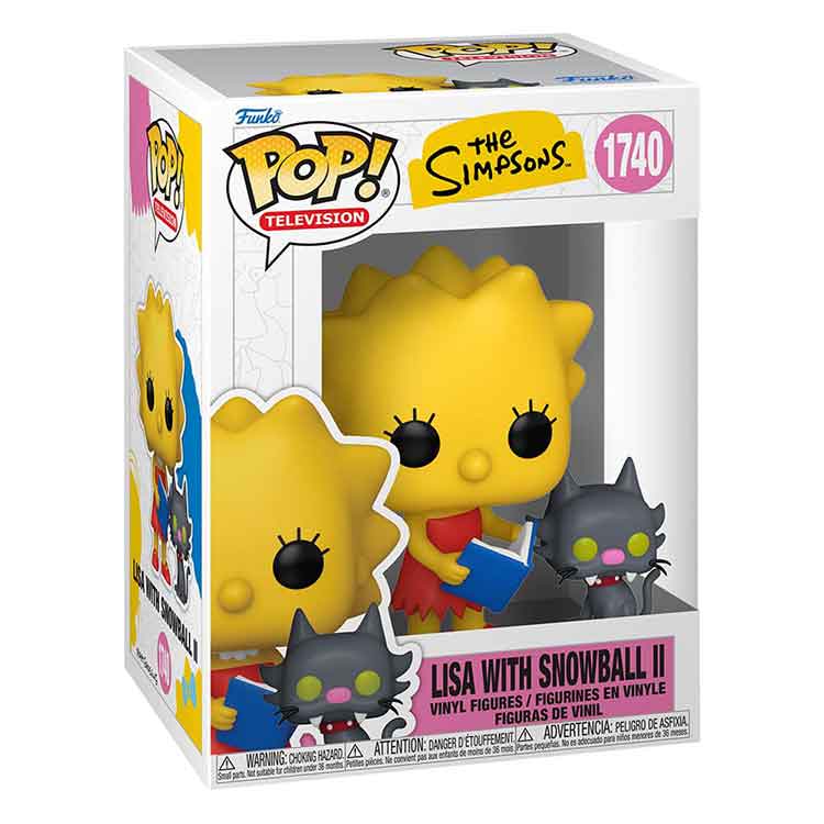 Funko Simpsons POP & Buddy TV Vinyl Figure Lisa & Snowball