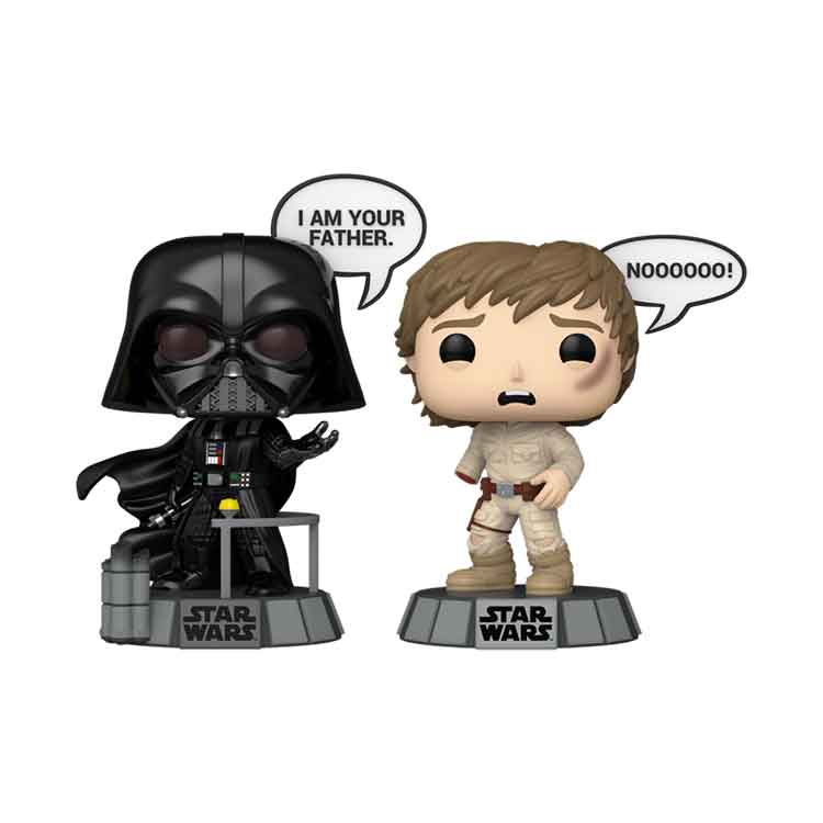 Funko POP Star Wars: Sayings - Vader & Luke 2PK