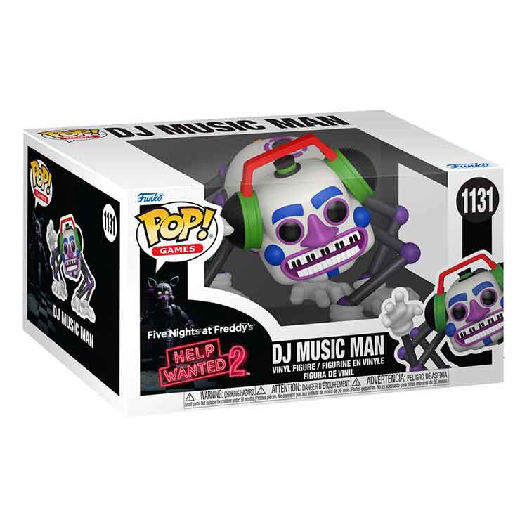 Funko Five Nights at Freddy's: Help Wanted 2 POP! Premium Vinyl Figure DJ Music Man