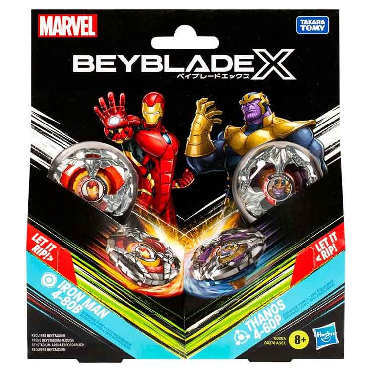 Beyblade BBX Iron Man & Thanos