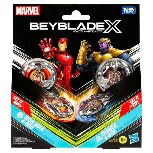 Beyblade BBX Iron Man & Thanos