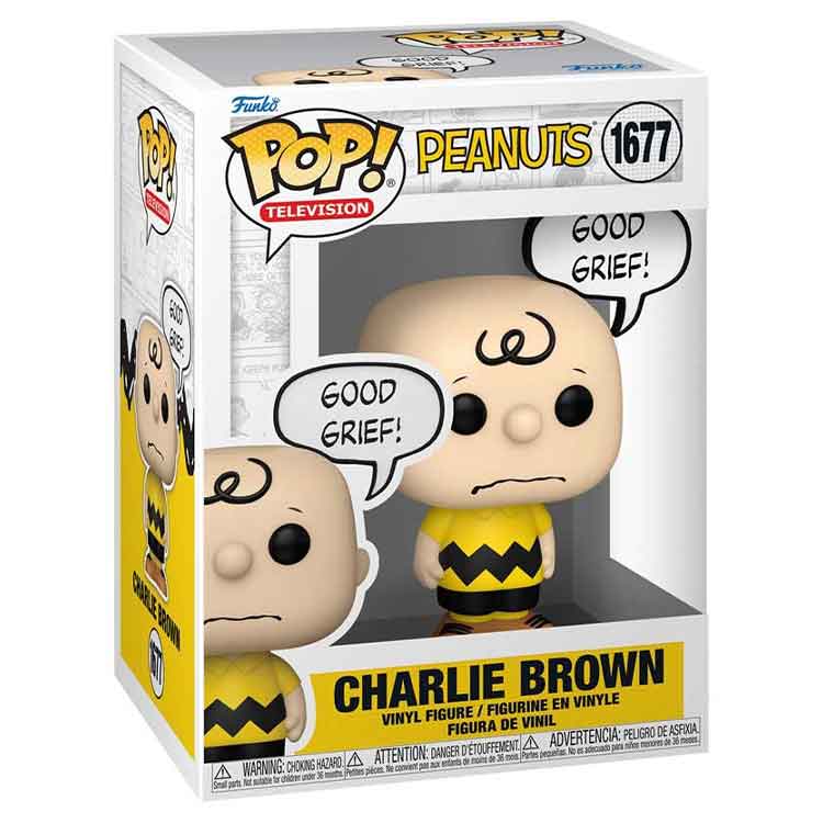 Funko Pop Animation: Peanuts S7 - Charlie Brown Good Grief