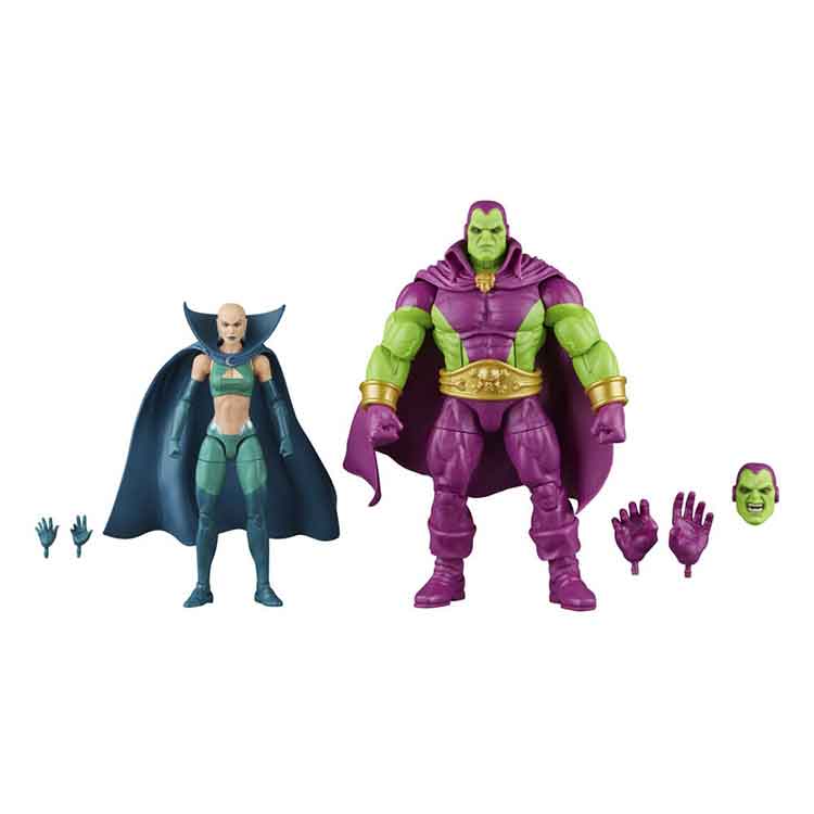 Guardians of the Galaxy Marvel Legends Action Figure 2-Pack Drax the Destroyer & Marvel's Moondragon