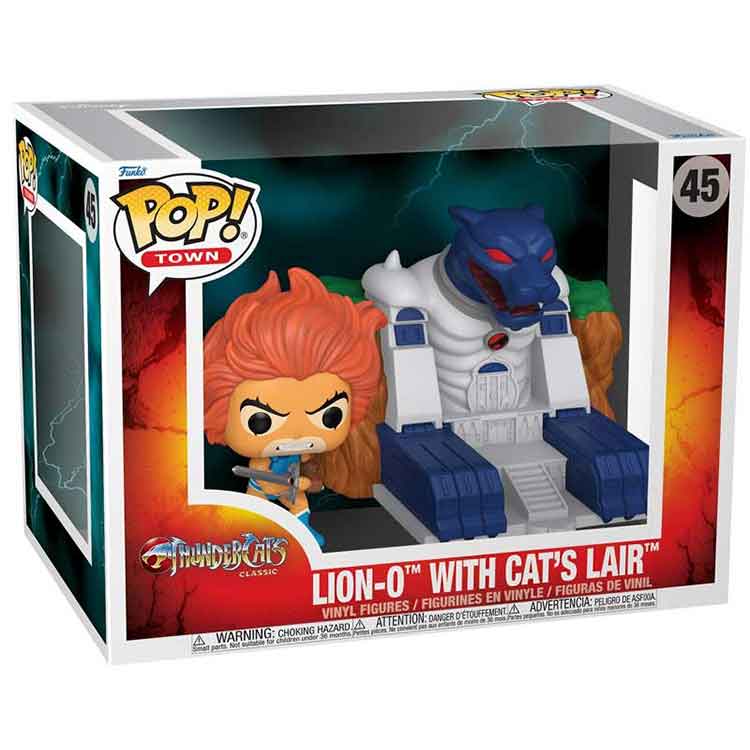 Funko Pop Town: Thundercats S3 - Lion - O With Cat's Lair