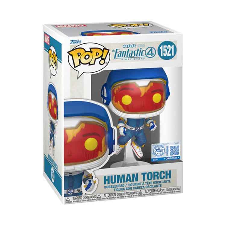 Funko The Fantastic Four: First Steps POP! Vinyl Figure Human Torch (Astronaut)