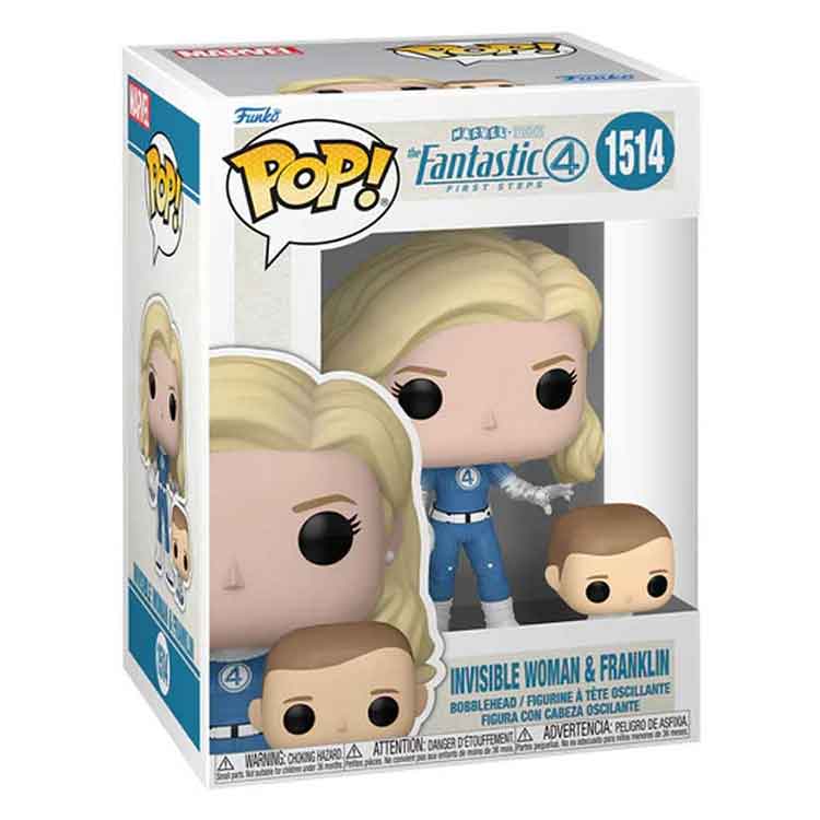Funko Pop & Buddy: Ff S1 - Invisible Woman & Franklin