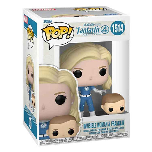 Funko Pop & Buddy: Ff S1 - Invisible Woman & Franklin