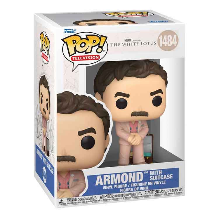 Funko Pop Tv: White Lotus - Armond With Suitcase