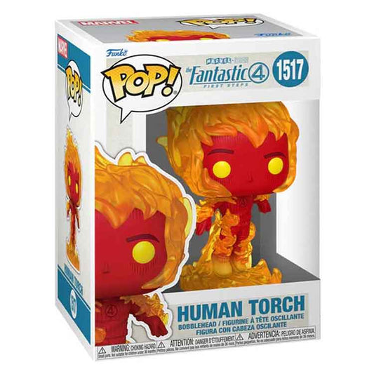 Funko Pop Marvel: Fantastic Four S1 - Human Torch