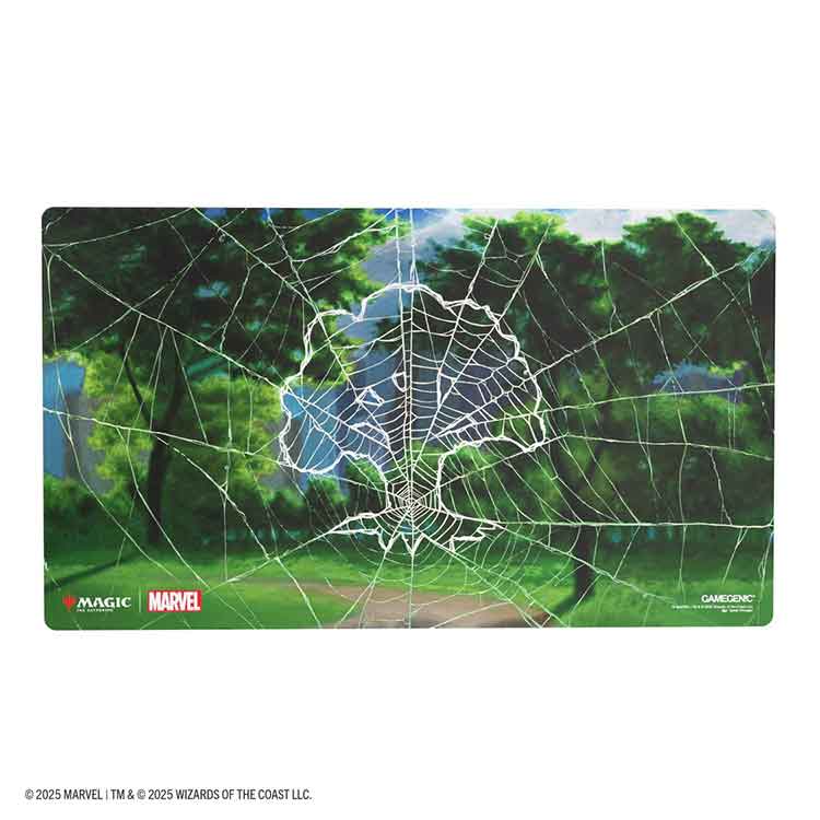 Gamegenic Magic: The Gathering Marvel's Spider-Man Shiny Playmat - Spider-Man Forest