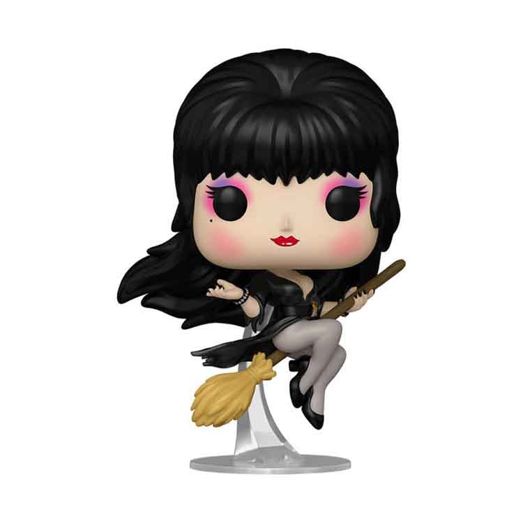 Funko Elvira POP! Icons Vinyl Figure Elvira Broom