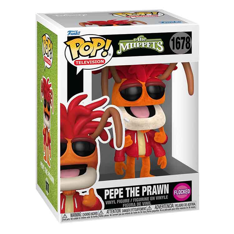 Funko The Muppets POP! Vinyl Figure Pepe the Prawn (Flocked)