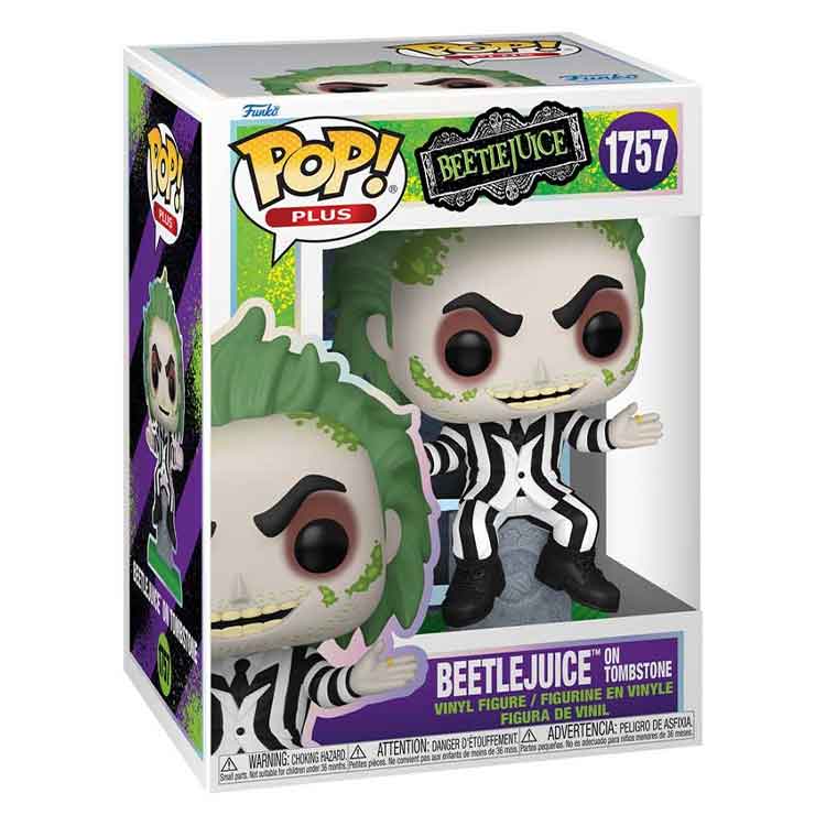 Funko Pop Plus: Beetlejuice S3 - Beetlejuice With Tombstone