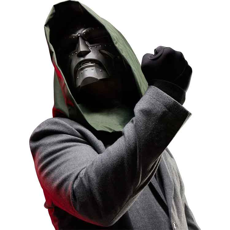 Fantastic Four Marvel Legends Doctor Doom Premium Roleplay Helmet Prop Replica