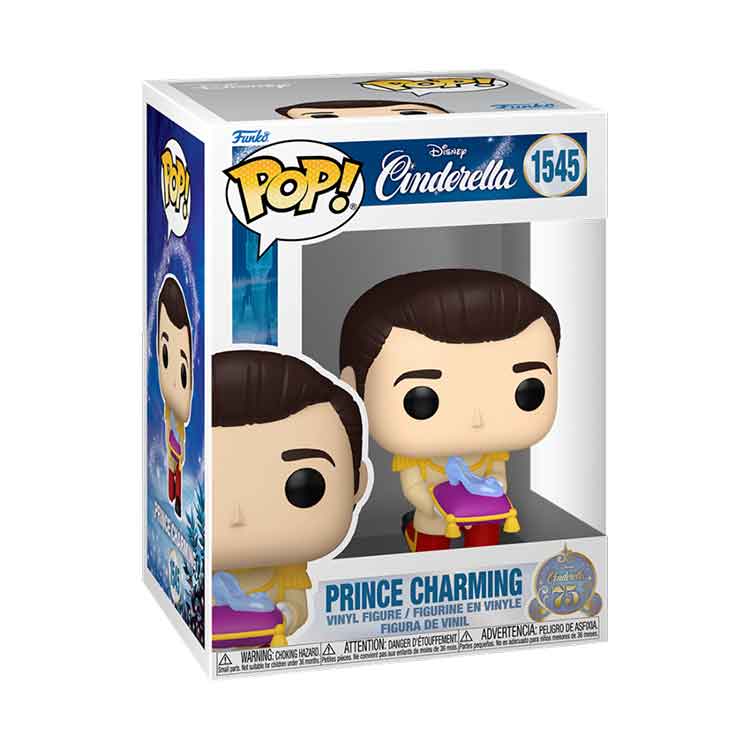 Funko POP Disney: Cinderellas 75th - Prince Charming