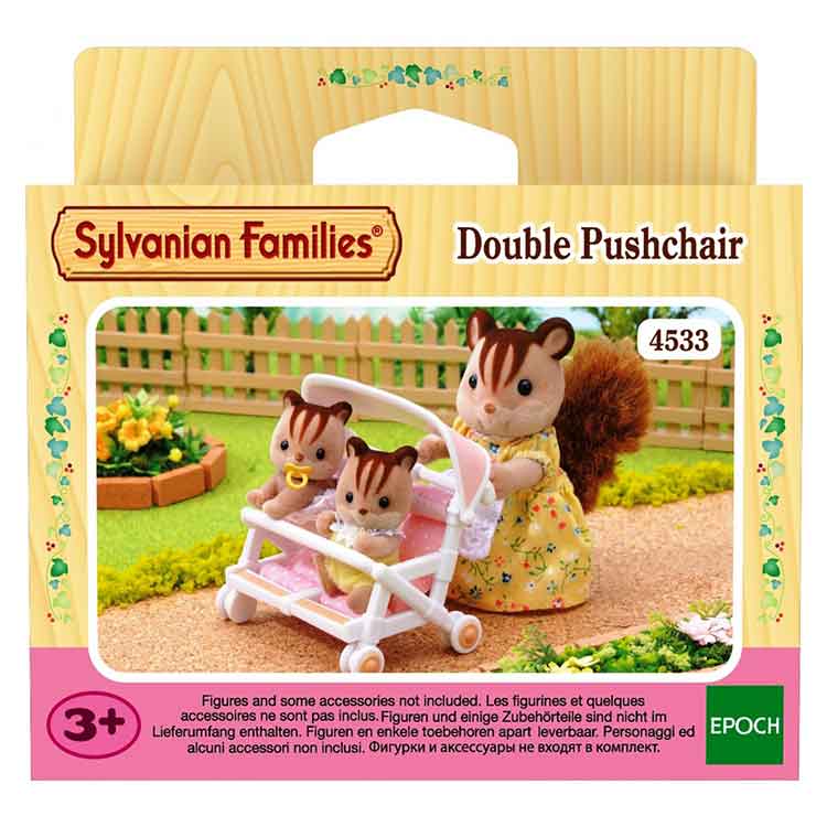 Sylvanian Families Double Pushchair