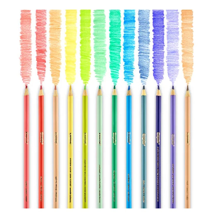 Crayola 12 Pastel Coloured Pencils
