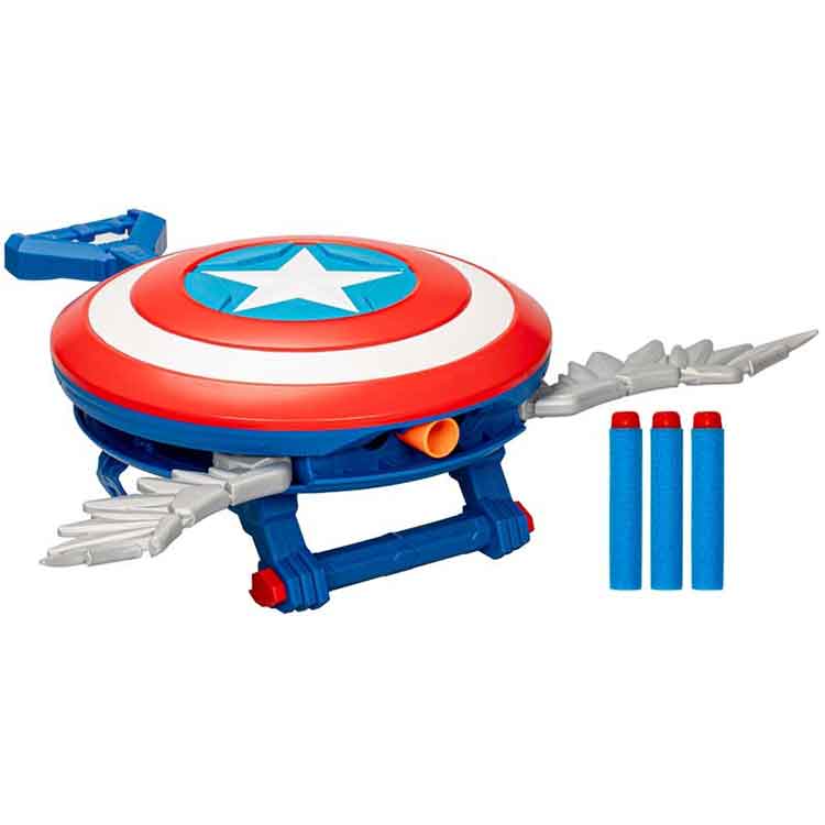 Captain America Brave New World Nerf Skyshot Blaster