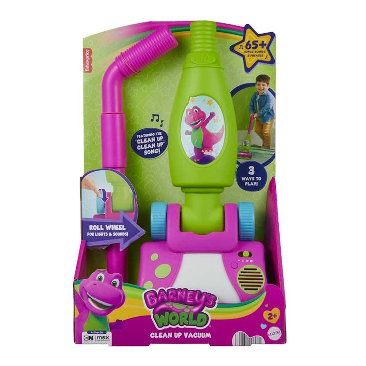 Fisher Price Barneys World Clean Up Vacuum