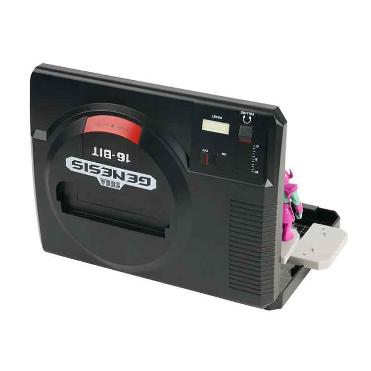 Console Heroes Sega Genesis Supervillain Boss Bundle Playset with Cartridge Storage Tray