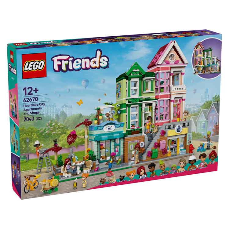 LEGO 42670 Heartlake City Apartments and Shops