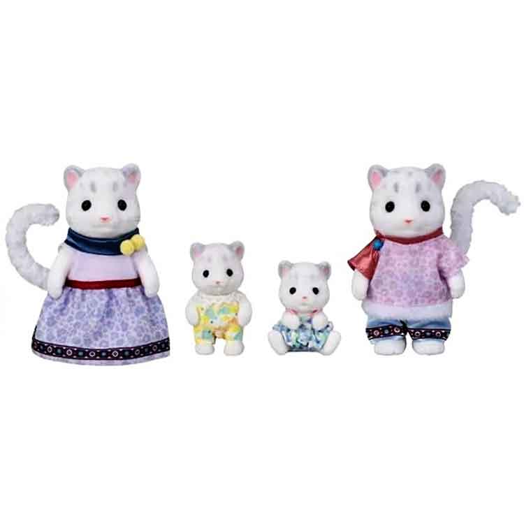 Sylvanian Families - Snow Leopard Family