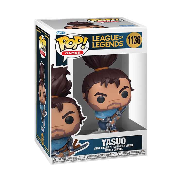 Funko League of Legends POP! & Buddy Games Vinyl Figure Yasuo