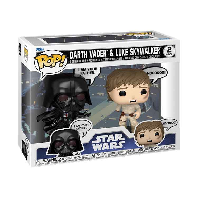 Funko POP Star Wars: Sayings - Vader & Luke 2PK