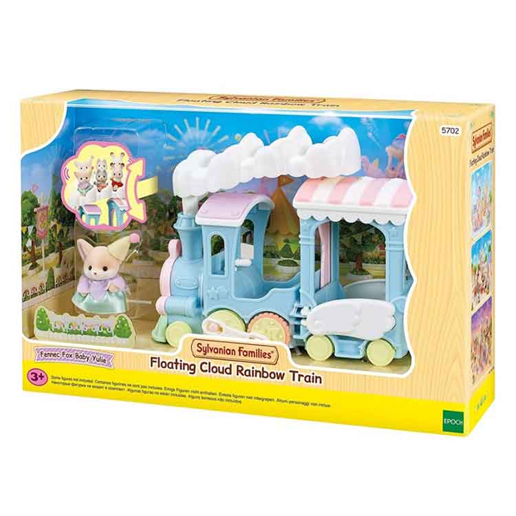 Sylvanian Families Floating Cloud Rainbow Train
