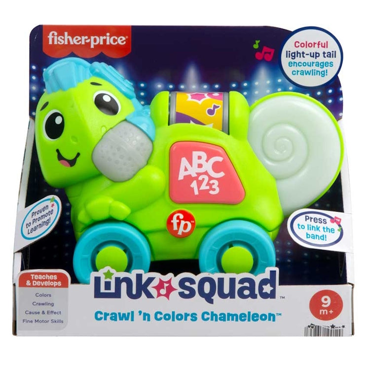 Fisher Price - Link Squad Crawl ‘n Colours Chameleon