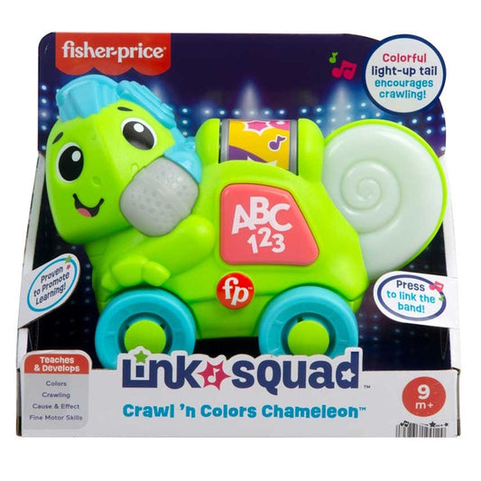 Fisher Price - Link Squad Crawl ‘n Colours Chameleon