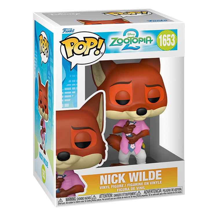 Funko Zootopia 2 POP! Movies Vinyl Figure Nick Wilde