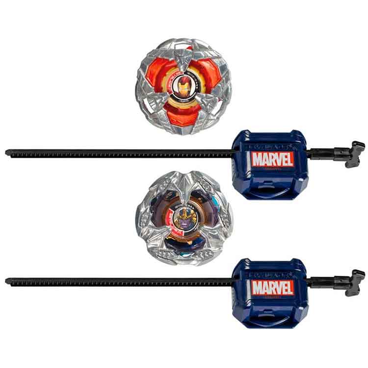 Beyblade BBX Iron Man & Thanos
