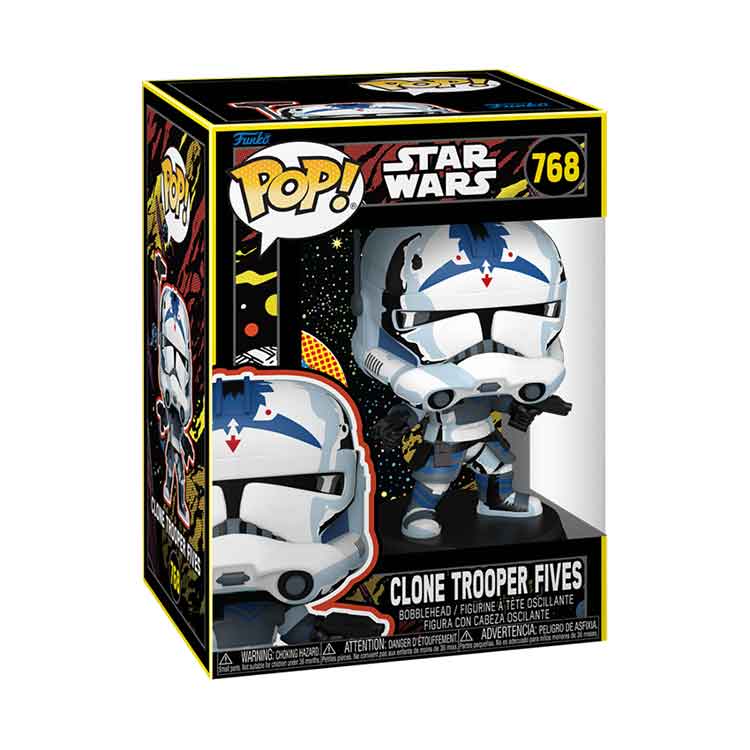 Funko POP Star Wars: Clone Wars - Fives (Retro)