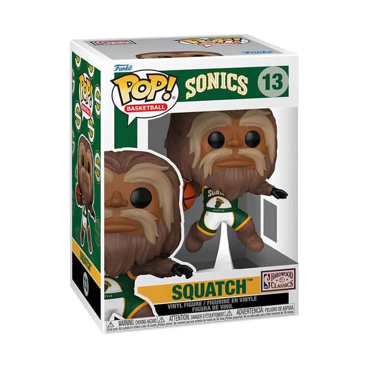 Funko NBA Legends POP! Sports Vinyl Figure Mascots Sonics - Sasquatch