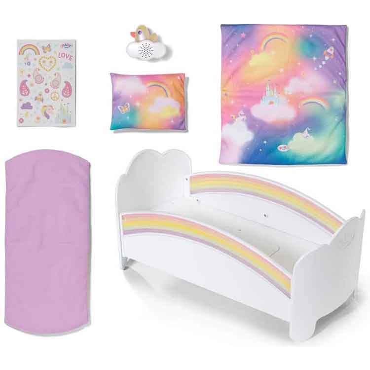 Baby Born Rainbow Bed