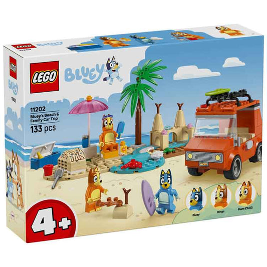 LEGO 11202 Bluey's Beach & Family Car Trip