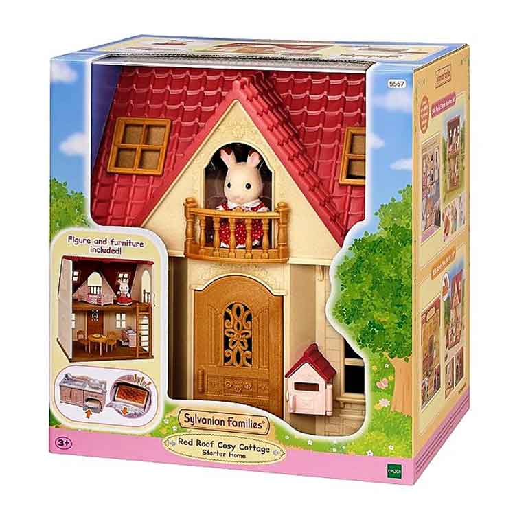 Sylvanian Families Red Roof Cosy Cottage Starter Home