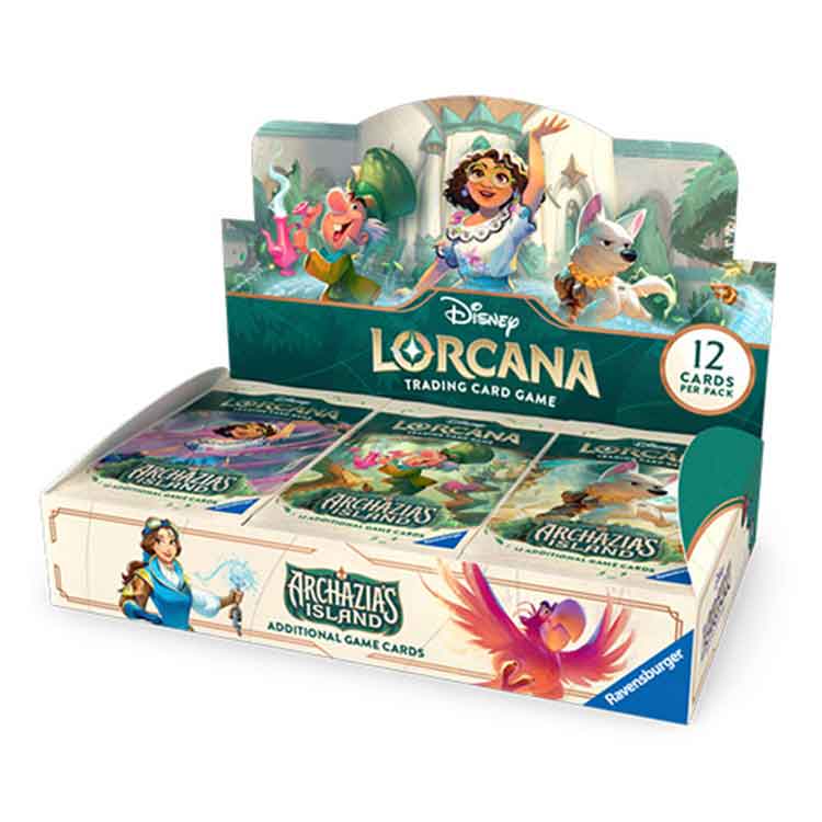 Disney Lorcana Trading Card Game: Booster Pack Display - Archazia Island
