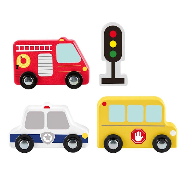 Fisher Price Wooden Vehicle Pack