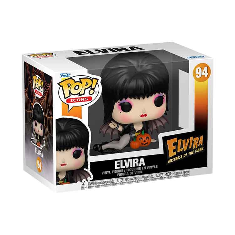 Funko Elvira POP! Icons Vinyl Figure Elvira Pumpkins