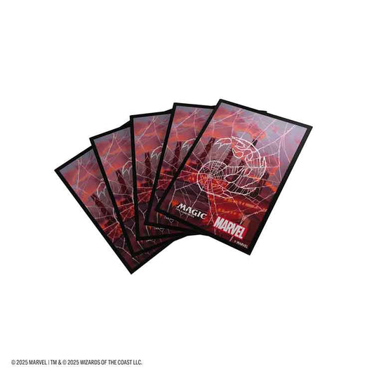 Gamegenic Magic: The Gathering Marvel's Spider-Man Premium Art Sleeves - Spider-Man Mountain